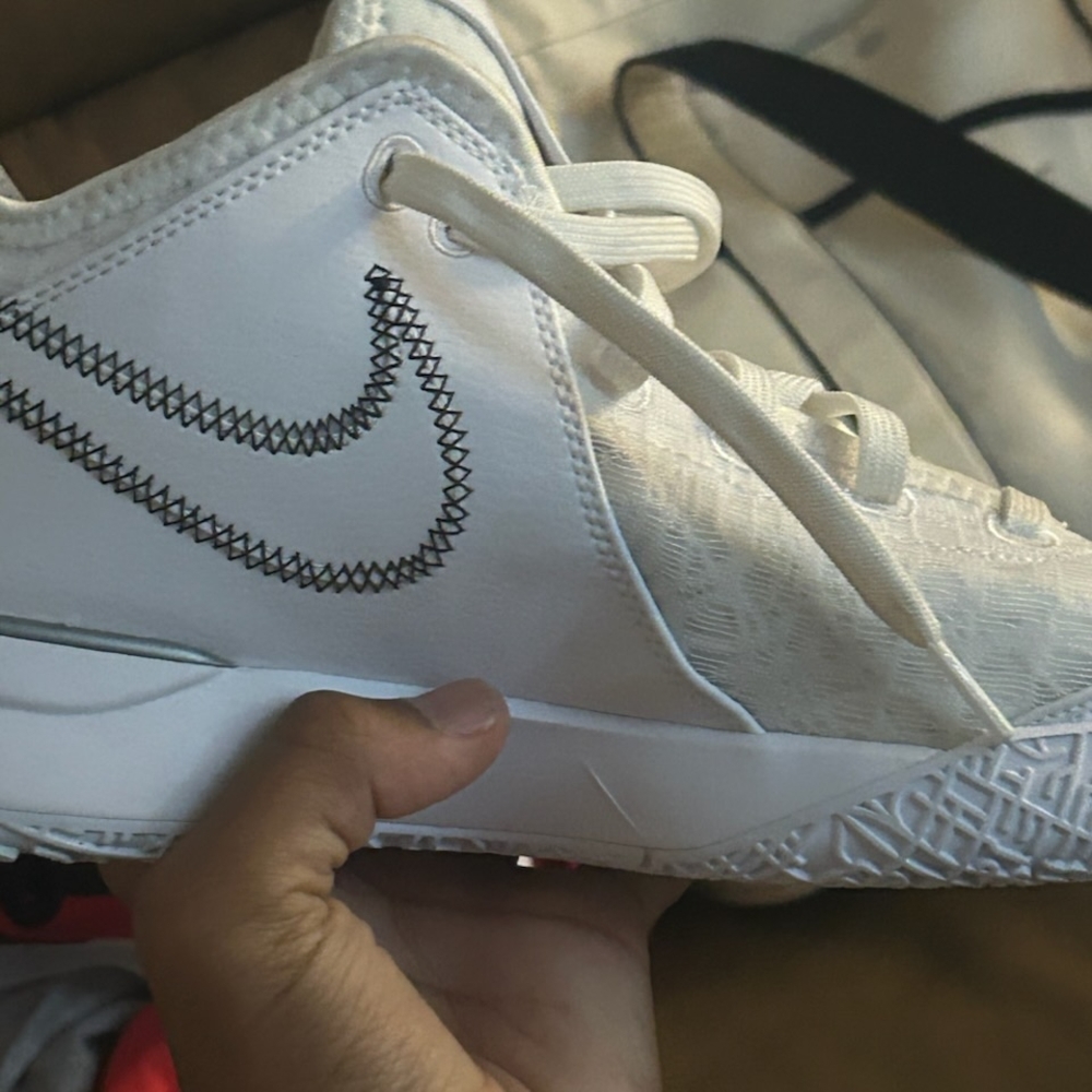 Nike White Basketball Shoes